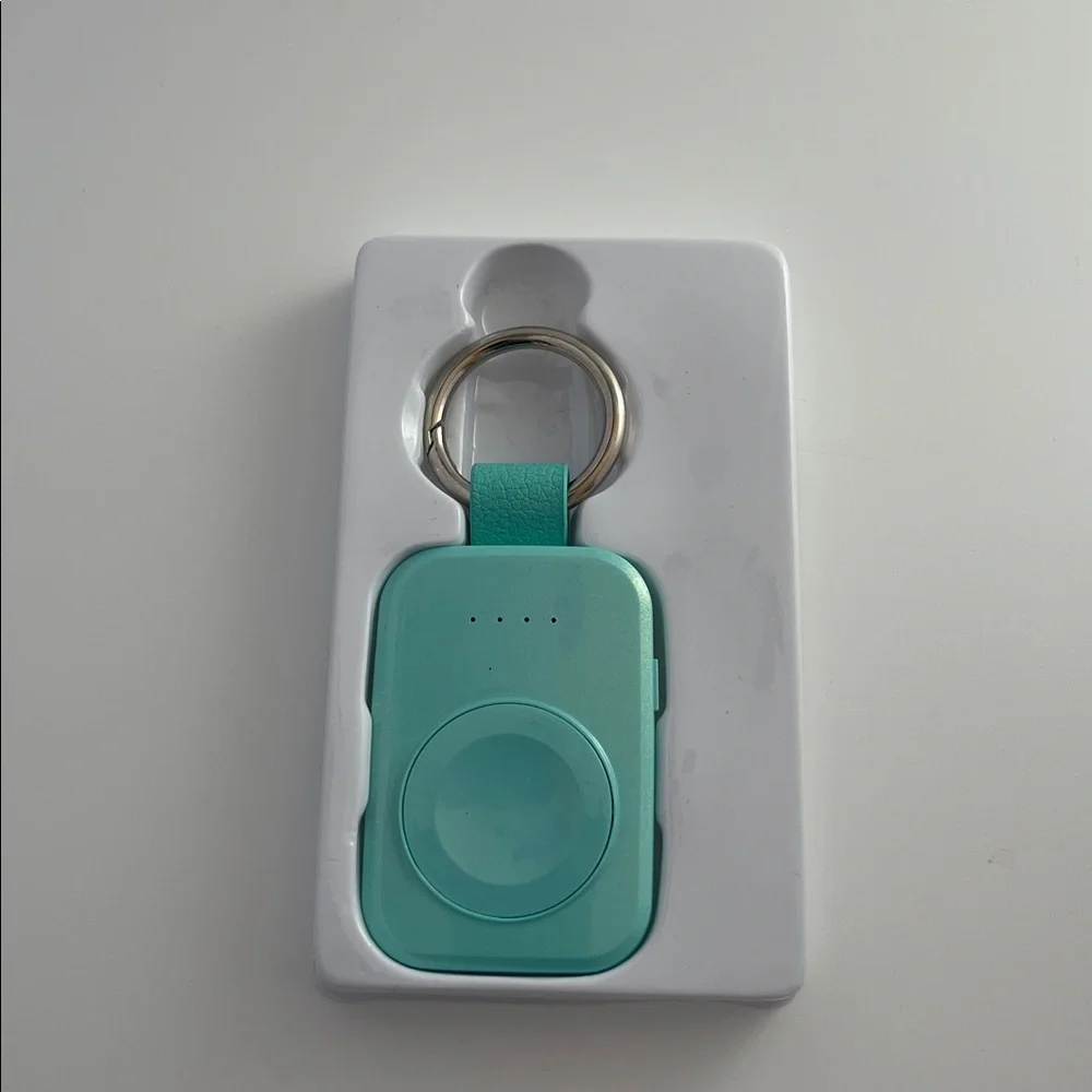 Portable Apple Watch ⌚️ Charger Mint Green